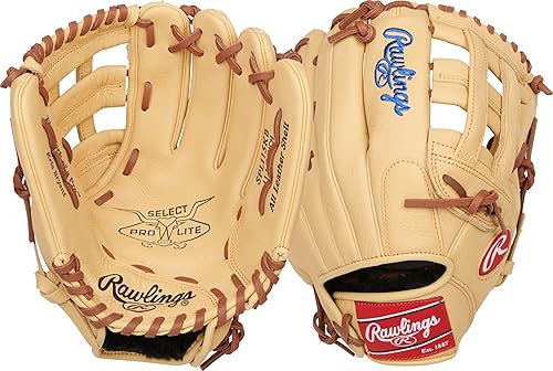 Rawlings  Select PRO LITE Youth Baseball Glove  Pro Player Models  Sizes 10.5" - 12.25"  Multiple Styles