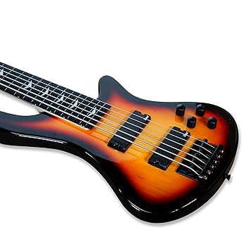 Amazon | フレットレス6弦エレキベースボルト_メープルネック
