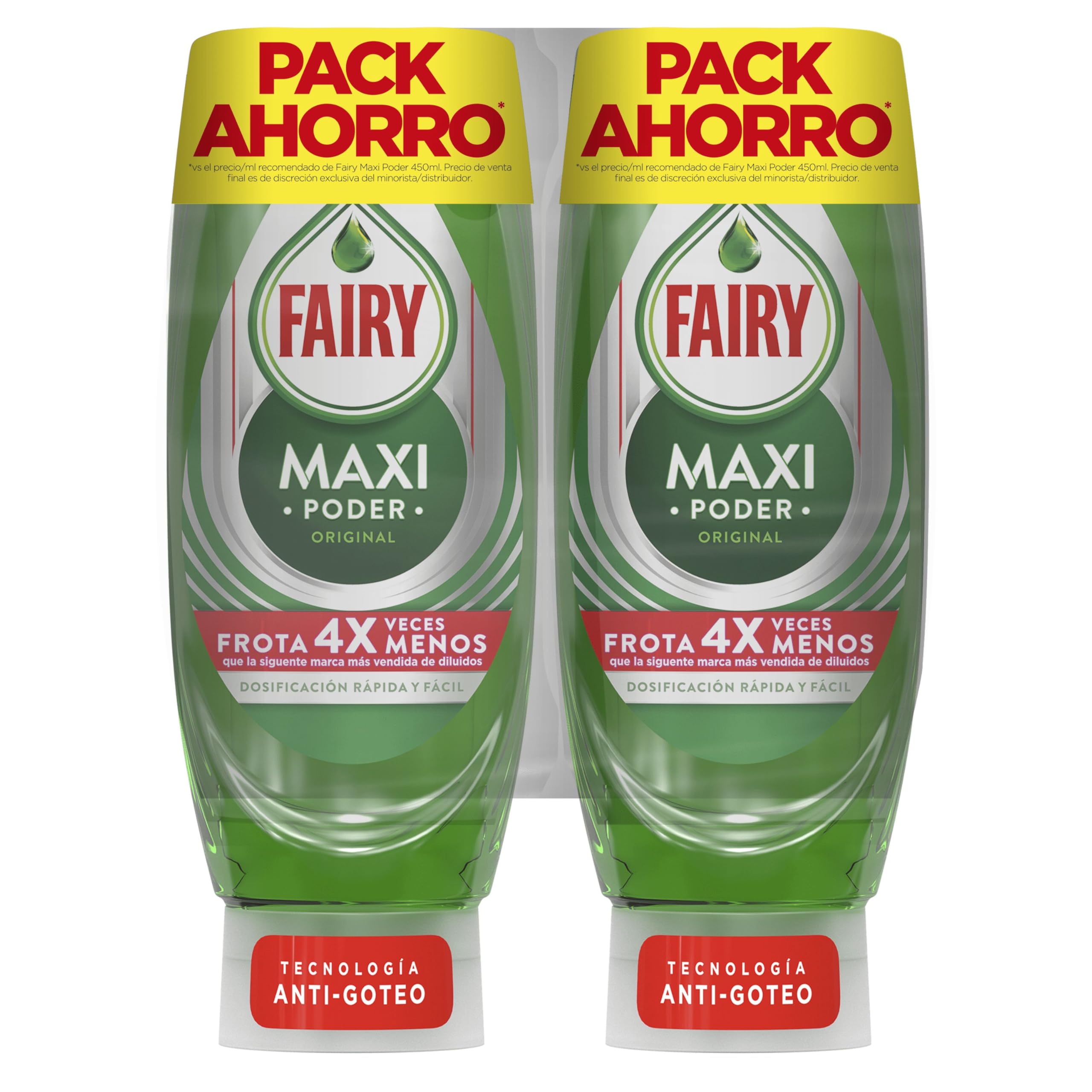 Fairy Maxi Power Koncentrirano sredstvo za pranje suđa 2x450ml