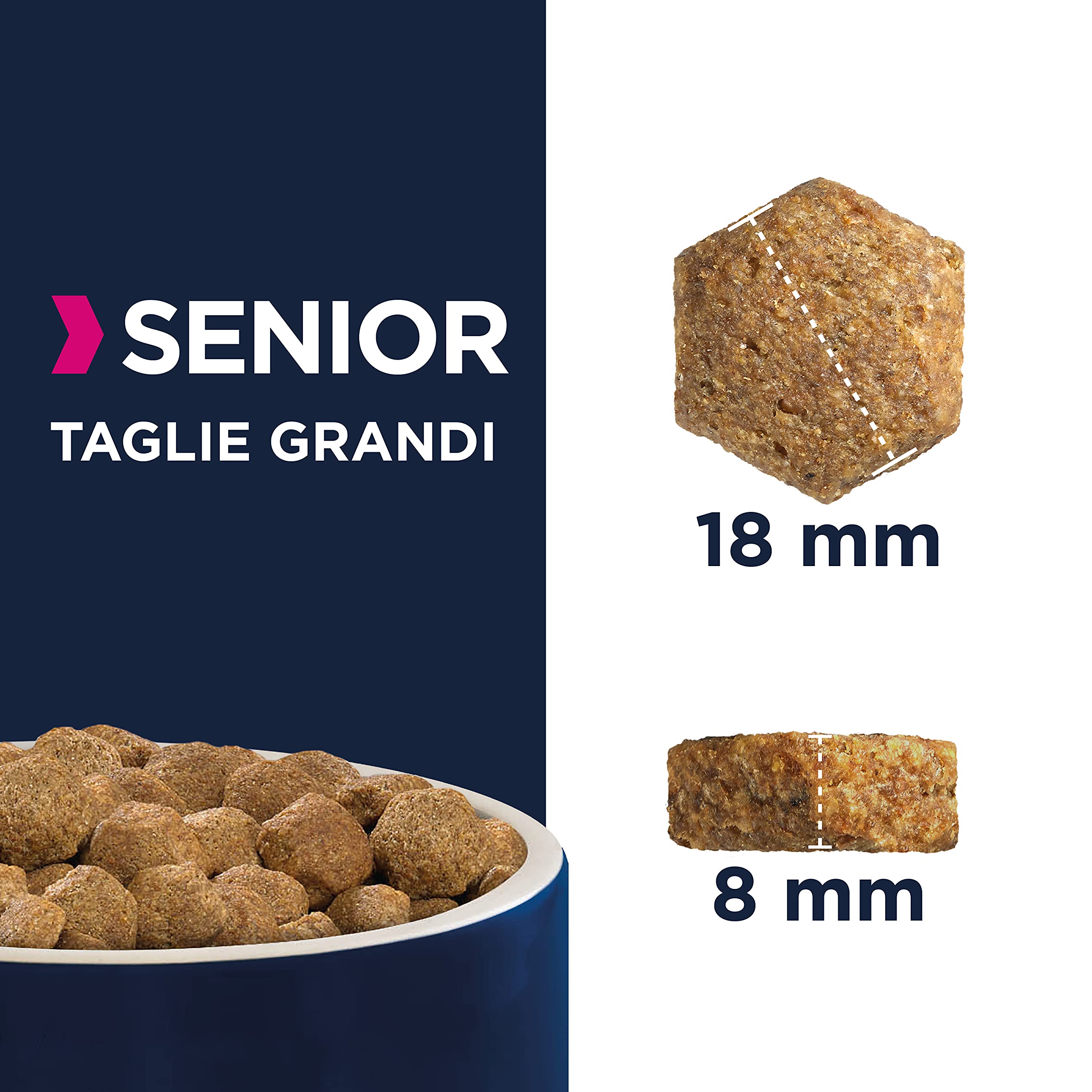 Eukanuba Cibo Secco per Cani per La Cura dei Cani Anziani di Taglia Grande, Ricco di Pollo Fresco, 3
