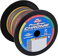 Vista 4 de Berkley ProSpec - Línea de pesca trenzada de agua salada cromada de 5 x 20 pies