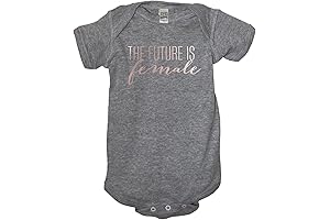 Petite Rose Gold The Future Is Female Bodysuit