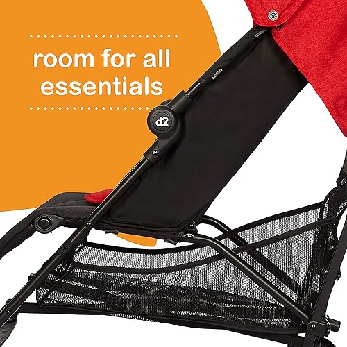 Miniatura 4 de Diono Two2Go - Carrito ligero 2 unidades color rojo y azul Rojo/Azul