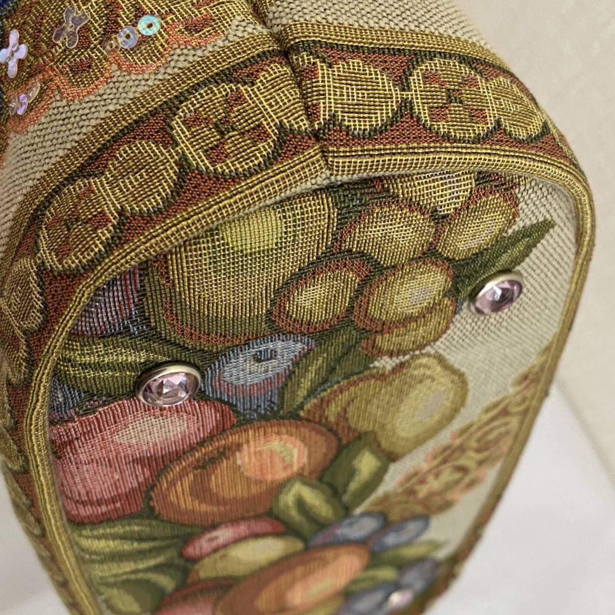 ThinkBee!シングビー　ハンドバッグ　ビーズ　スパンコール 楽天市場】スパンコール（ブランドシンクビー）（バッグ・小物