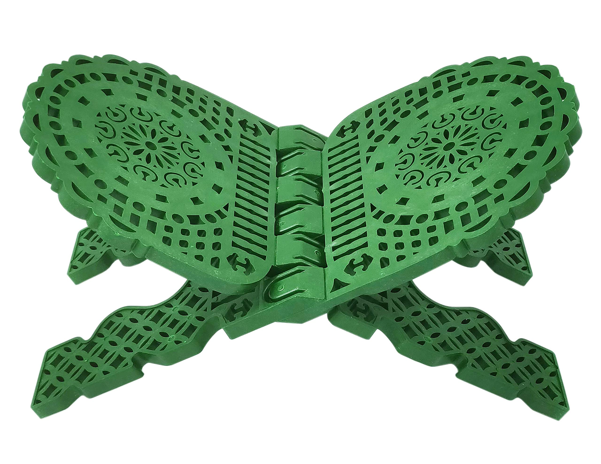 Rehal 15 Inch Plastic Green for Reading Holy Book Quraan, Geeta, Bible Etc-image-10