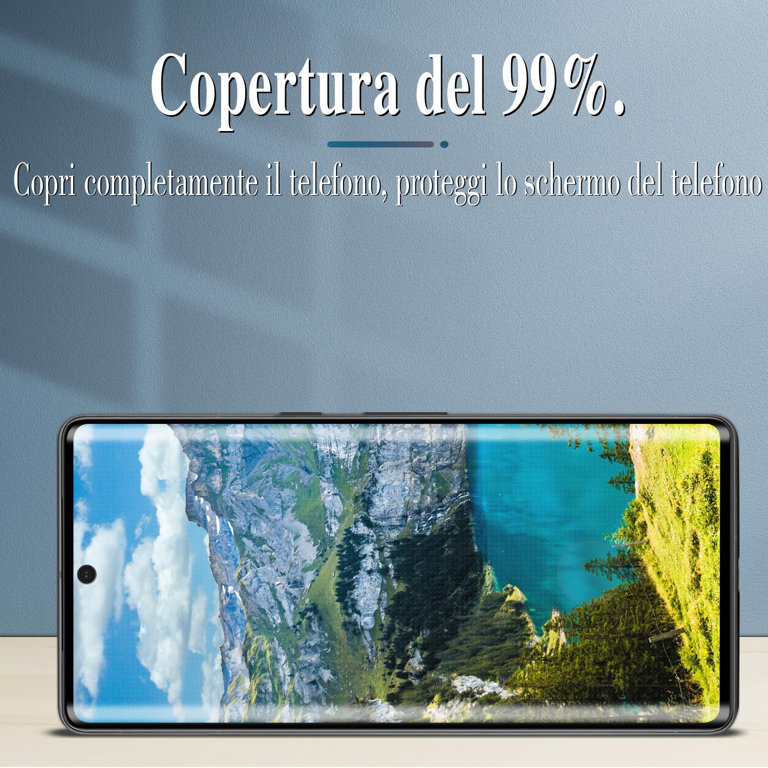 Vetro Temperato per Google Pixel 8A - 3+3 Pezzi Pellicola E