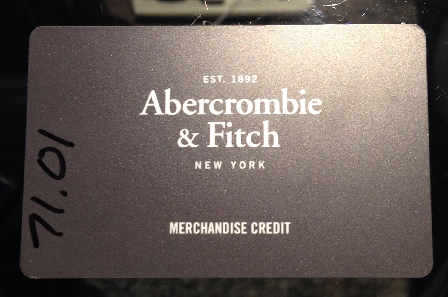 Abercrombie & Fitch Gift Card for 71.01