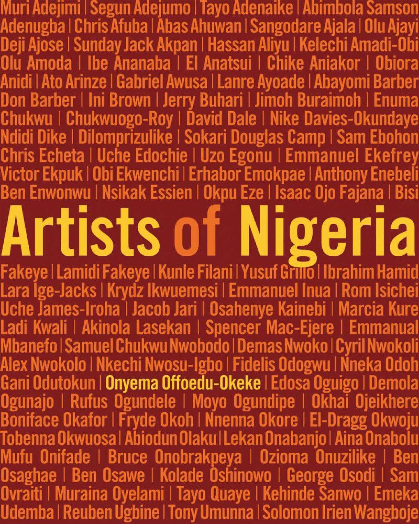 Livre Artists of Nigeria, beau livre de collection relié