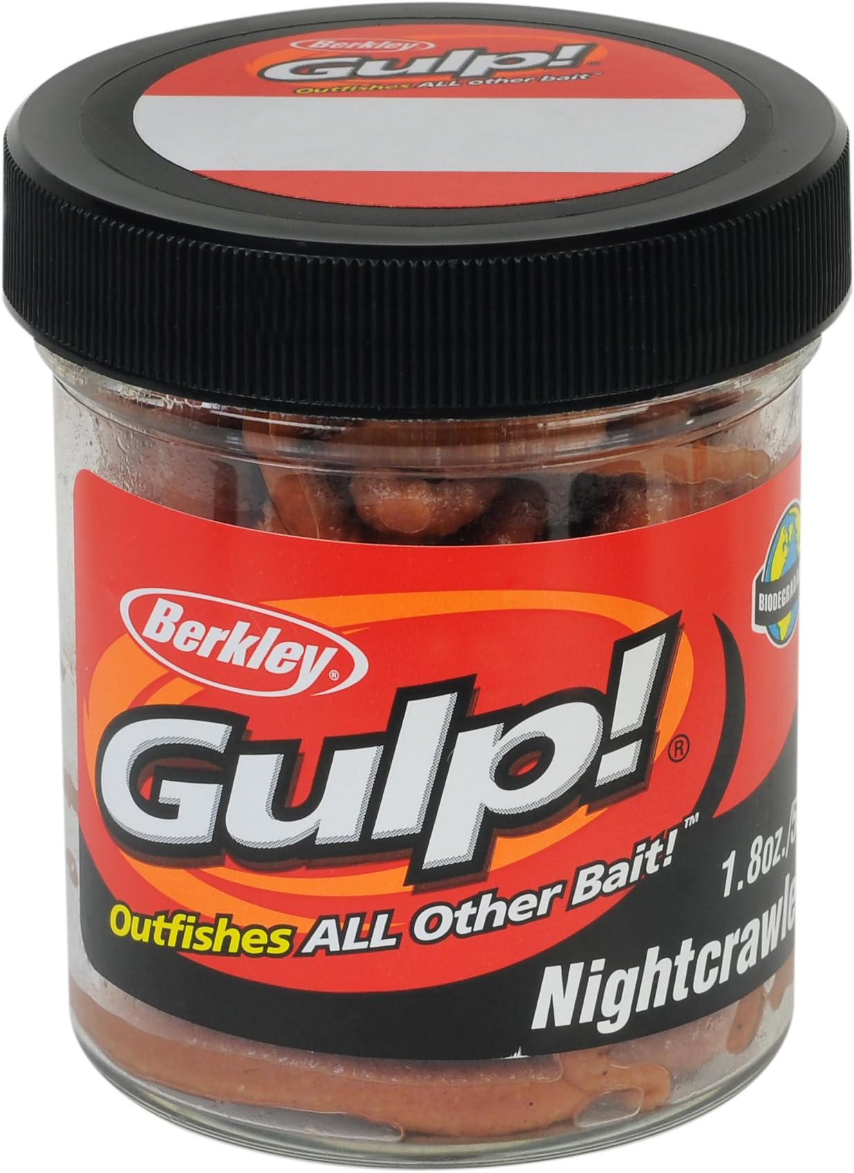 Gulp! Extruded Nightcrawler , Natural, 6-Inch