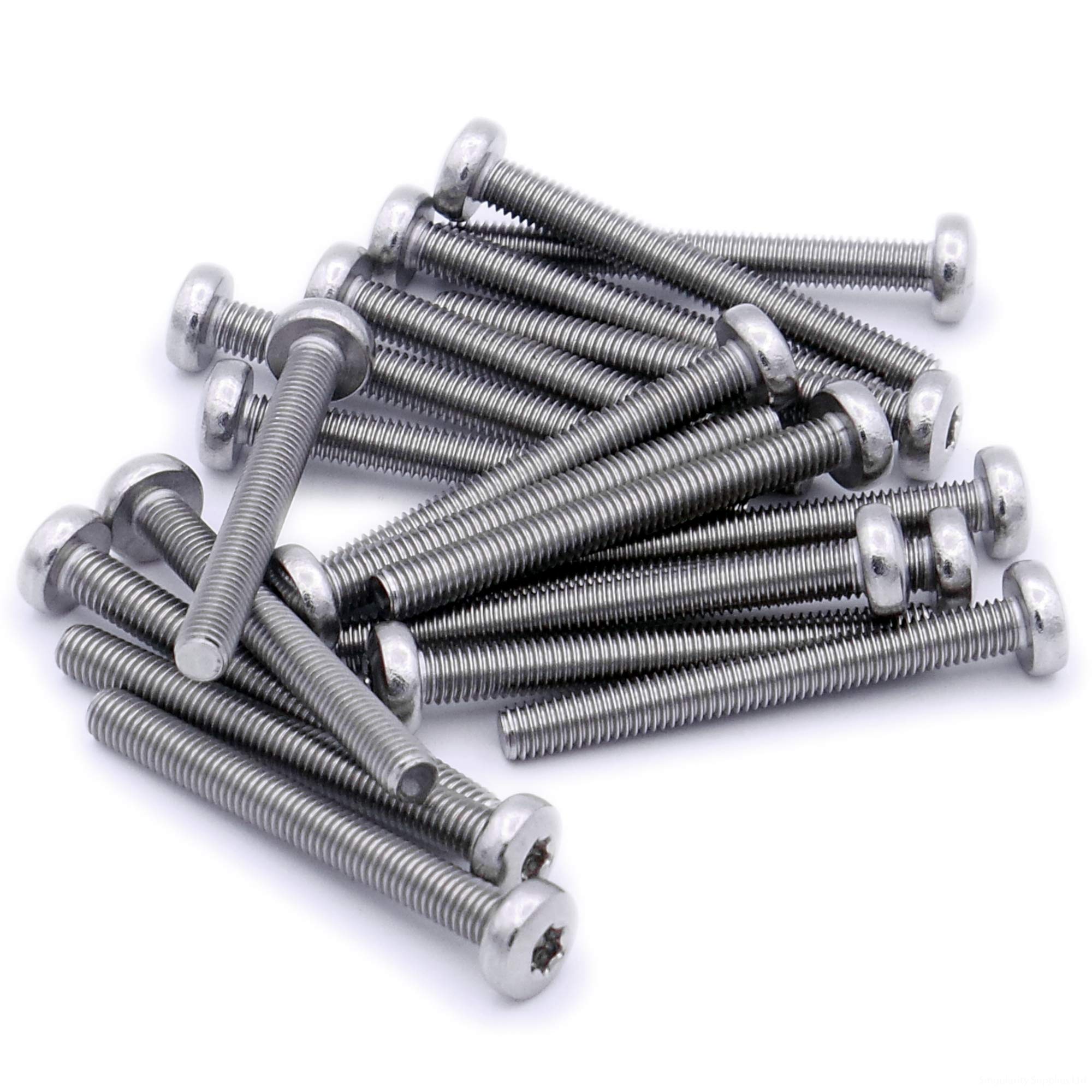 Singularity Supplies M5 (5Mm X 45Mm) Tx Pan Machine Screw (Bolt) - Stainless Steel (A2) (Pack Of 20)