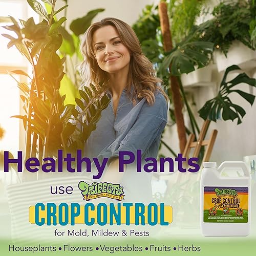 Miniatura 7 de Trifecta Crop Control Super Concentrate - Pesticida natural todo en uno, fungicida, acicida, insecticida, ayuda a derrotar a los ácaros, el moho