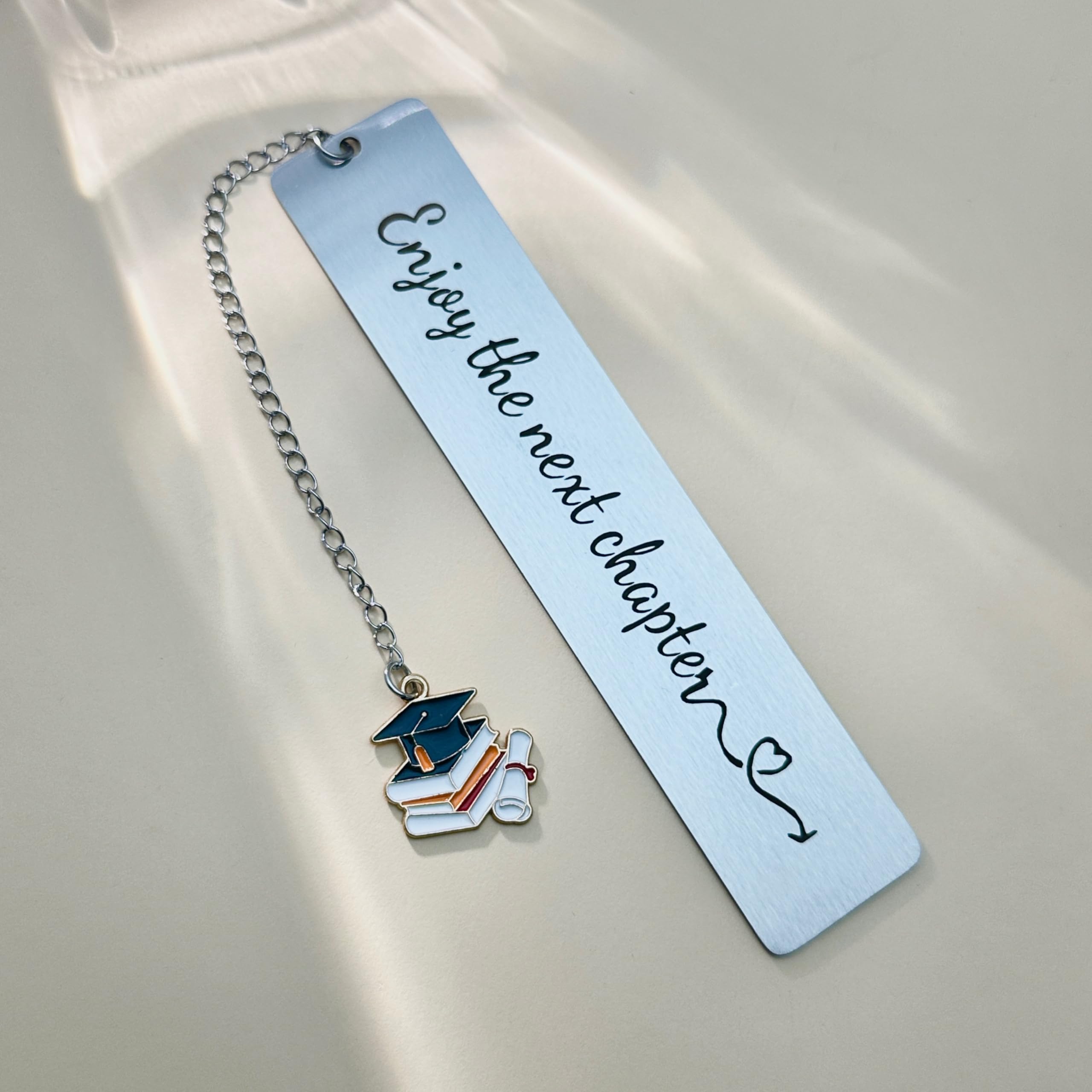 2026 Graduation Gifts Enjoy the Next Chapter Senior Gift Bookmarks for Him Her Inspirational Grad Gifts Students Gifts for High Middle Medical Nurse School Christmas