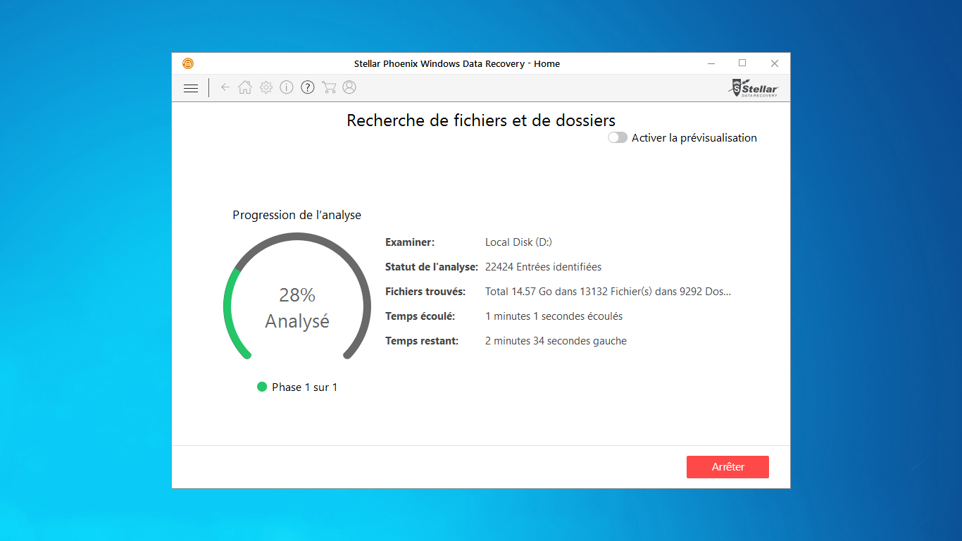 Stellar Phoenix Windows Data Recovery Home Téléchargement