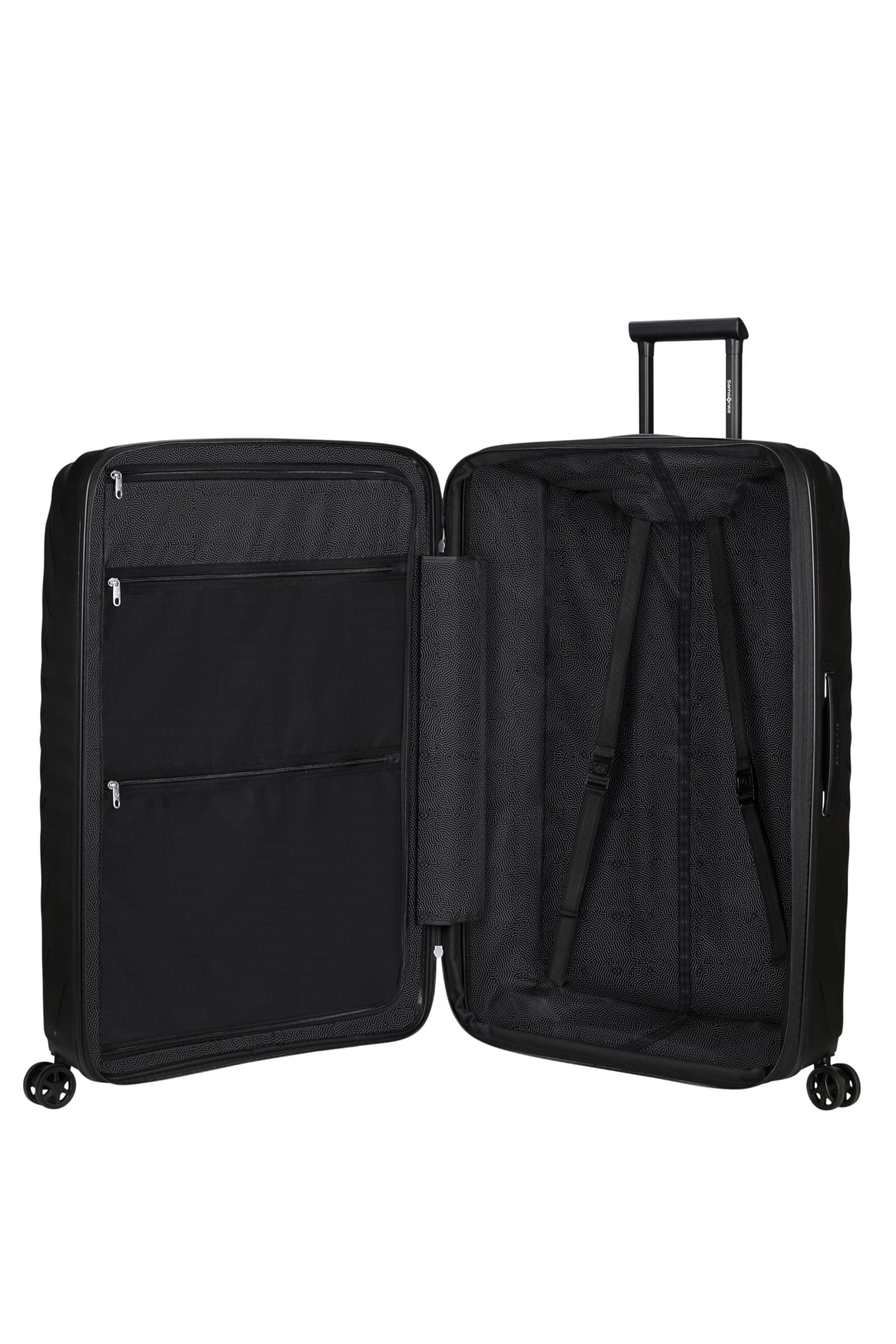 Samsonite Neo Flux - Spinner XL, Valigia espandibile, 81 cm, 130/145 L, Nero (Black)