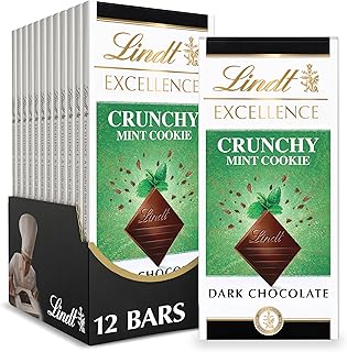 10 S'more Dessert Recipes for Gooey Campfire Style Treats 94 Lindt EXCELLENCE Crunchy Mint Cookie Dark Chocolate Candy Bar, 3.5 oz., ...