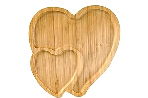 Heart and Egg Shaped Charcuterie and Serving Platter