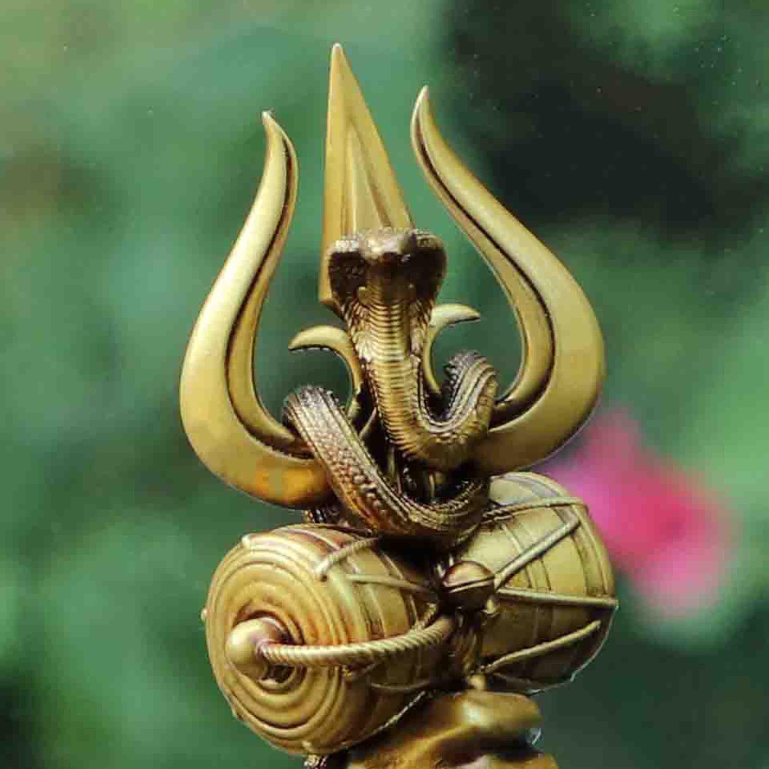 Artarium Shiva Trishul Idol - Divine Home Decor -5