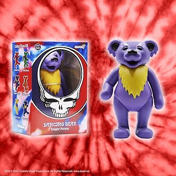 Super7 Grateful Dead Dancing Bear - 3.75