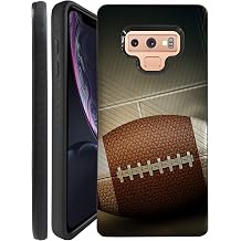 CasesOnDeck Case for [Samsung Galaxy Note 9] - Drop Protection Hybrid Dual Layer Armor Protective Case Cover Vintage Football