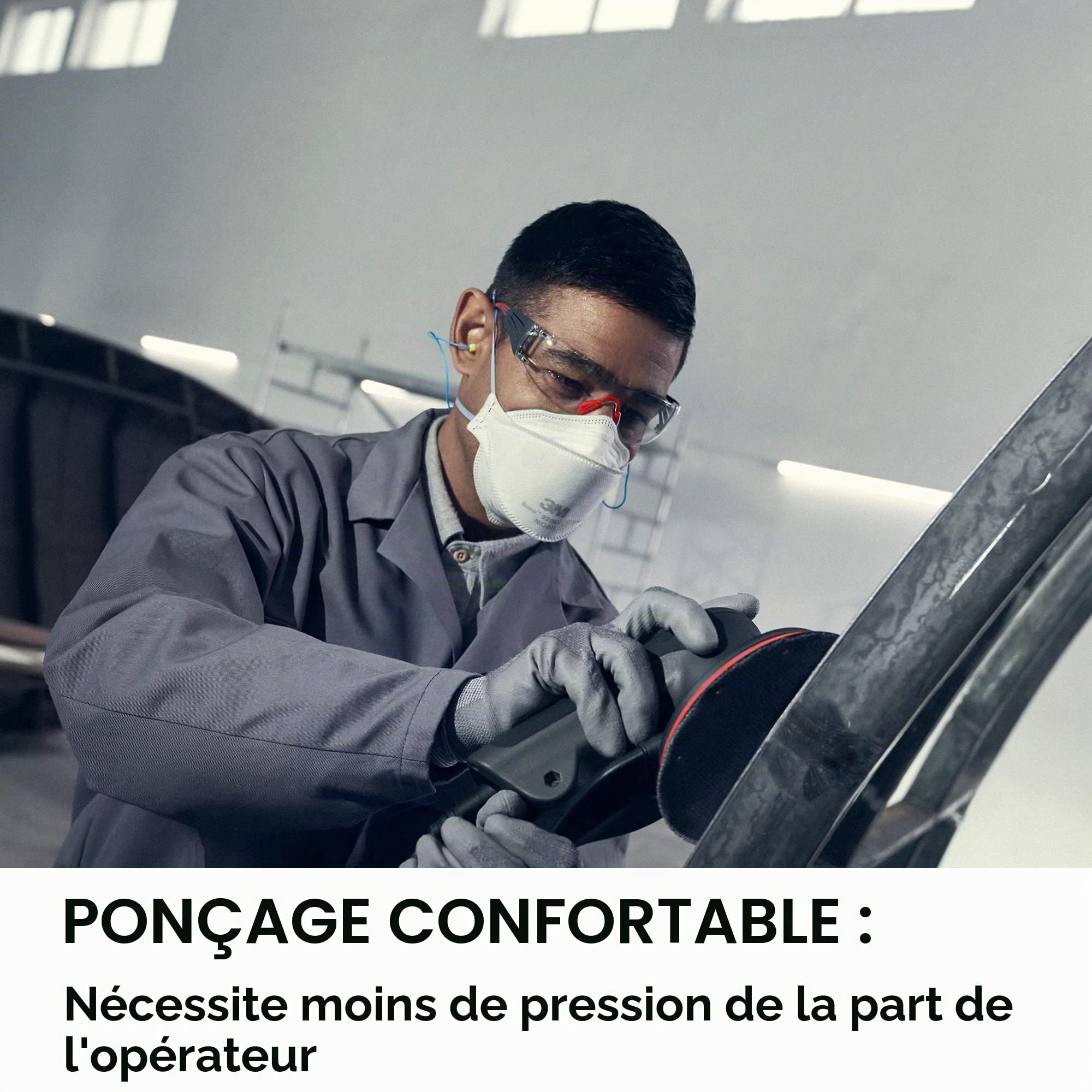 3M Xtract Cubitron II Net Disc 710 W, 6" x NH, 80+, 120+, 180+, 220+, 240+, 320+, 12 par intérieur, 20 par boîte