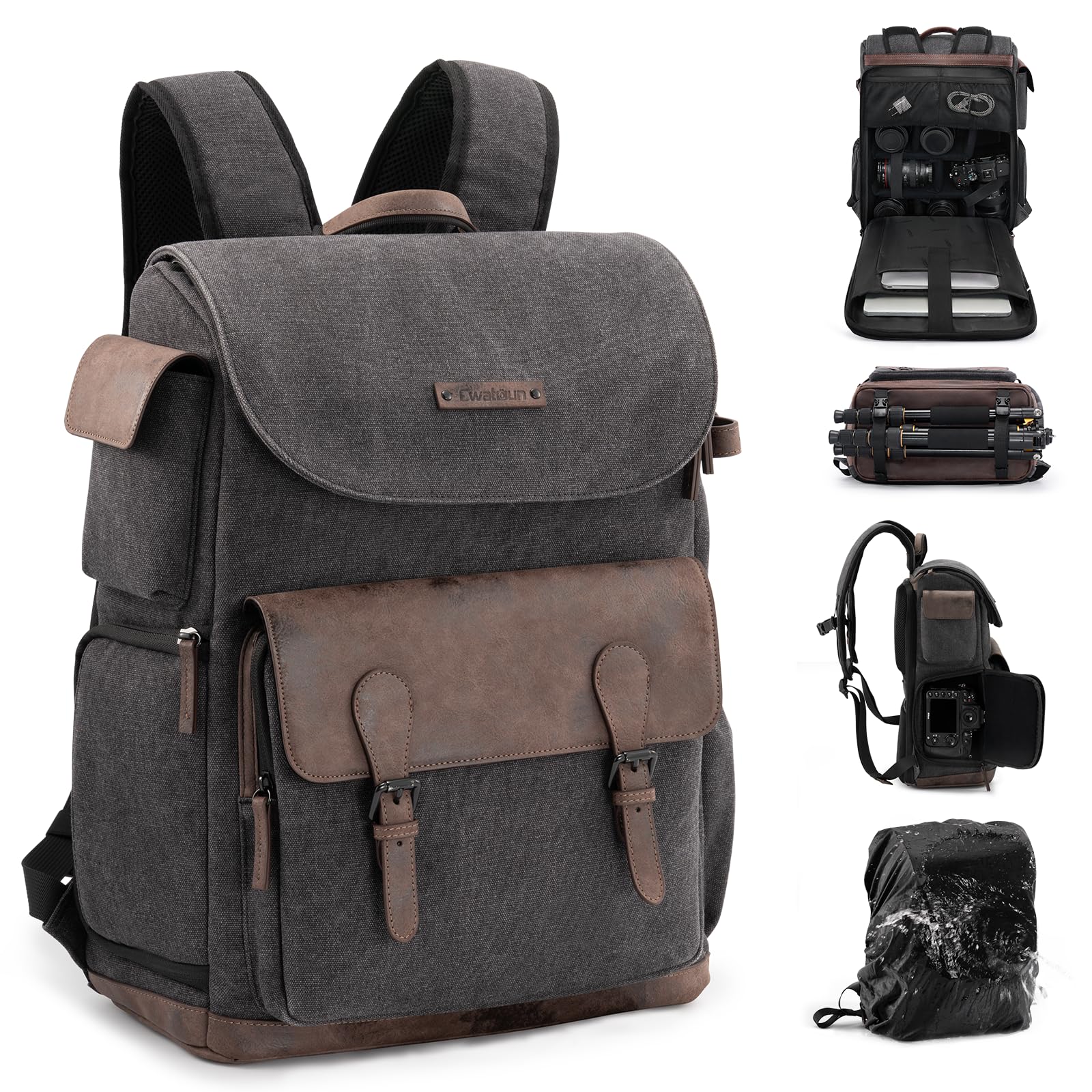 Cwatcun D128 Camera Backpack-picture-21