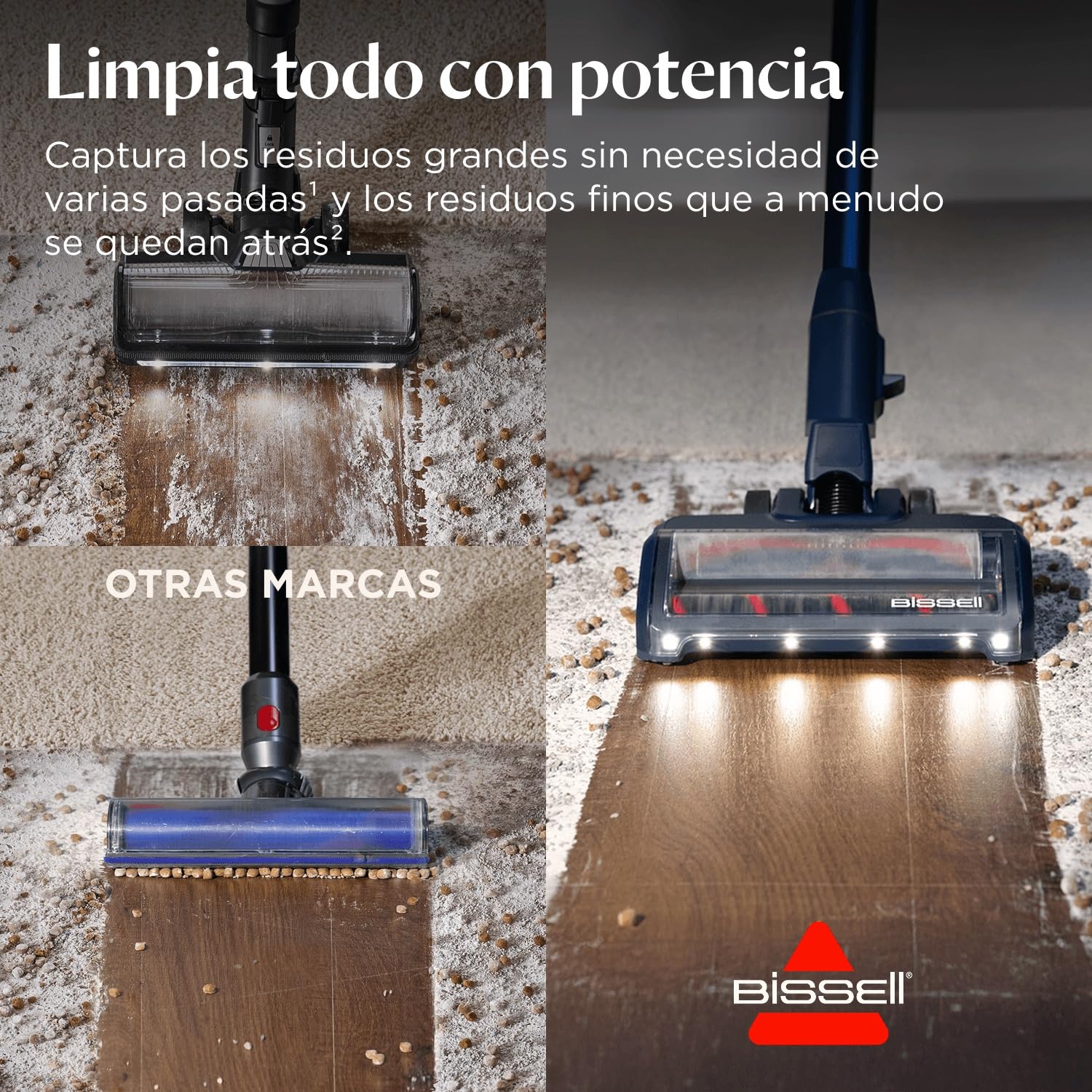 Bissell PowerClean DualBrush Aspirador Sin Cable 280W 4269N