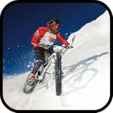 Snow Biking Downhill