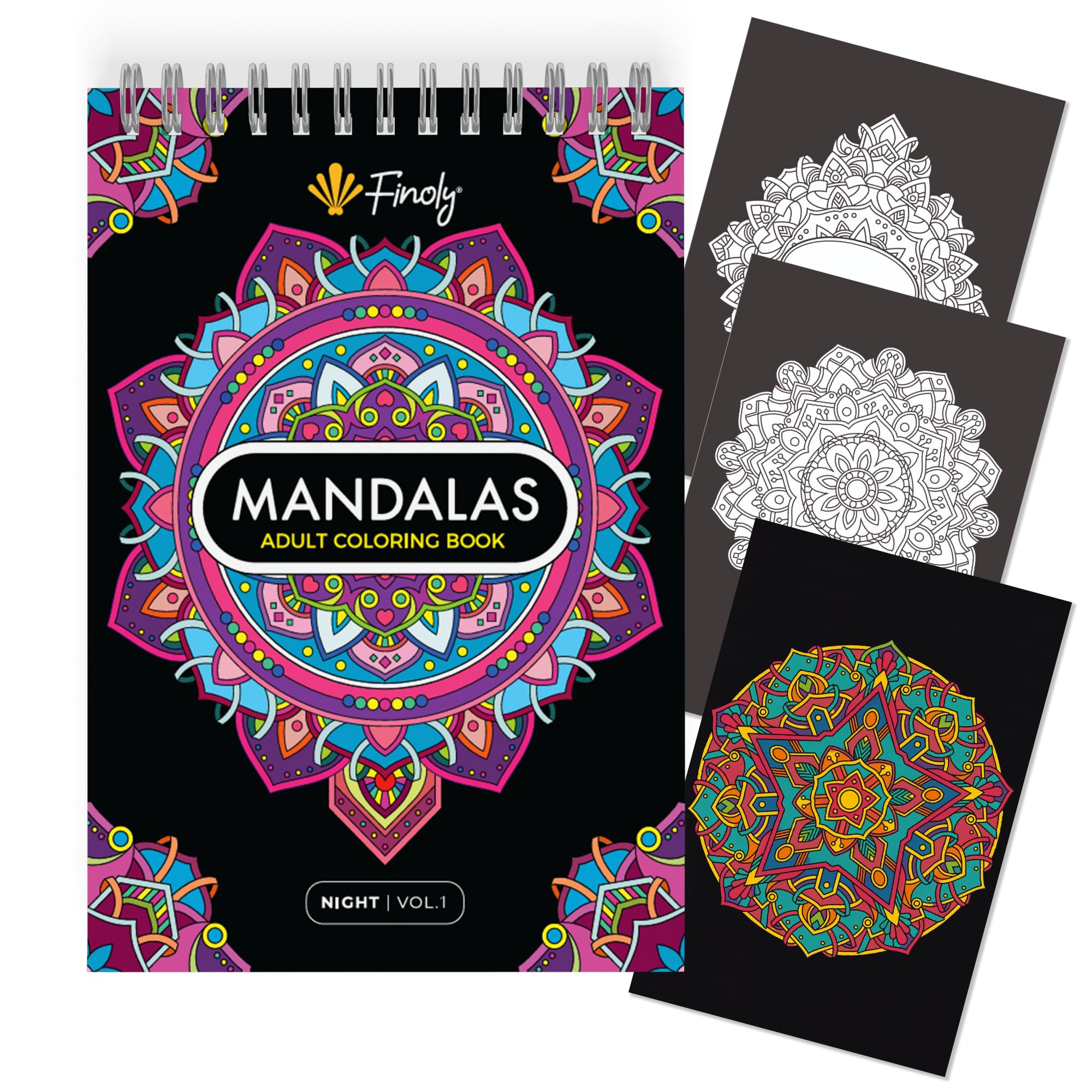 Anti Stress Adulte Livre De Coloriage Adulte Jadeso A4 - 30 Motifs Floraux Anti-Stress, Reliure Spirale Papier 120 Gsm