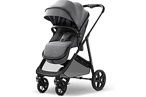 Mompush Wiz: 2-in-1 Lightweight Stroller Evolves with Your Child