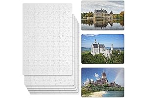 6 Sets A4 Sublimation Puzzles for Drawing