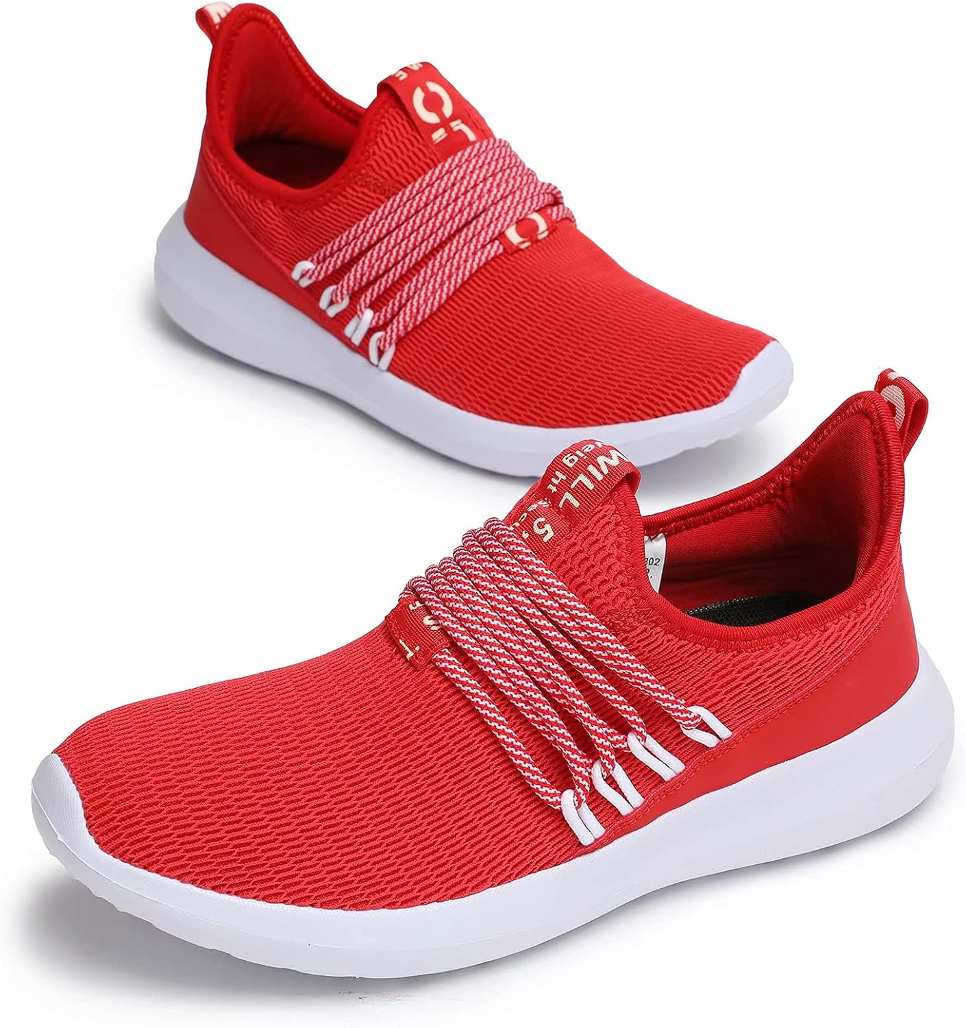 Red slip on trainers Outlet