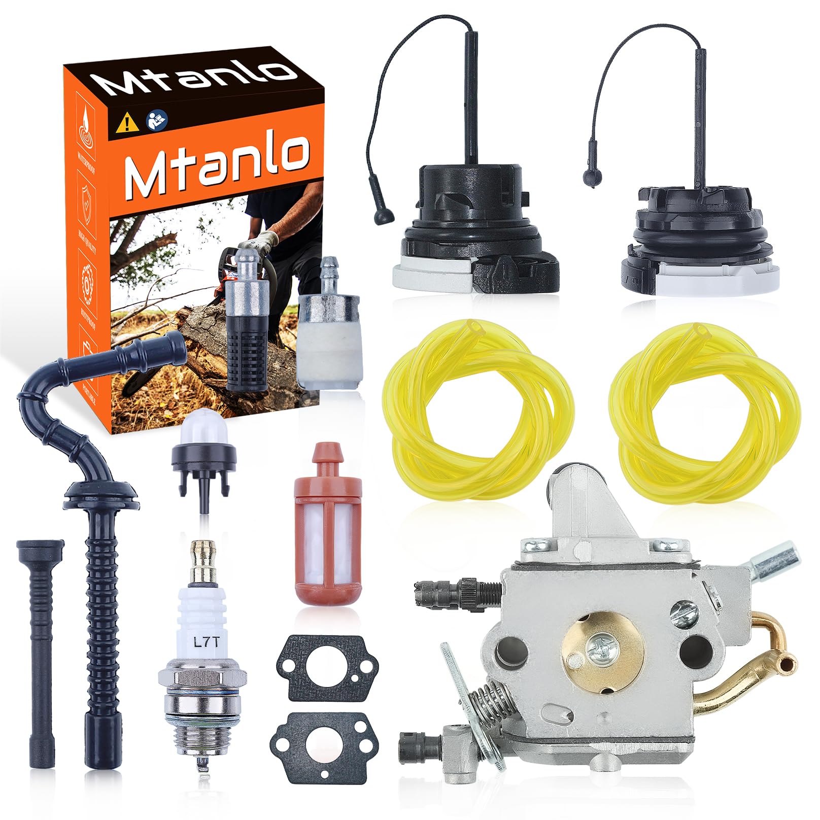 TLM197cc　2ストローク Amazon.com: Mtanlo For Stihl MS192 MS192T MS192TC For Chainsaw