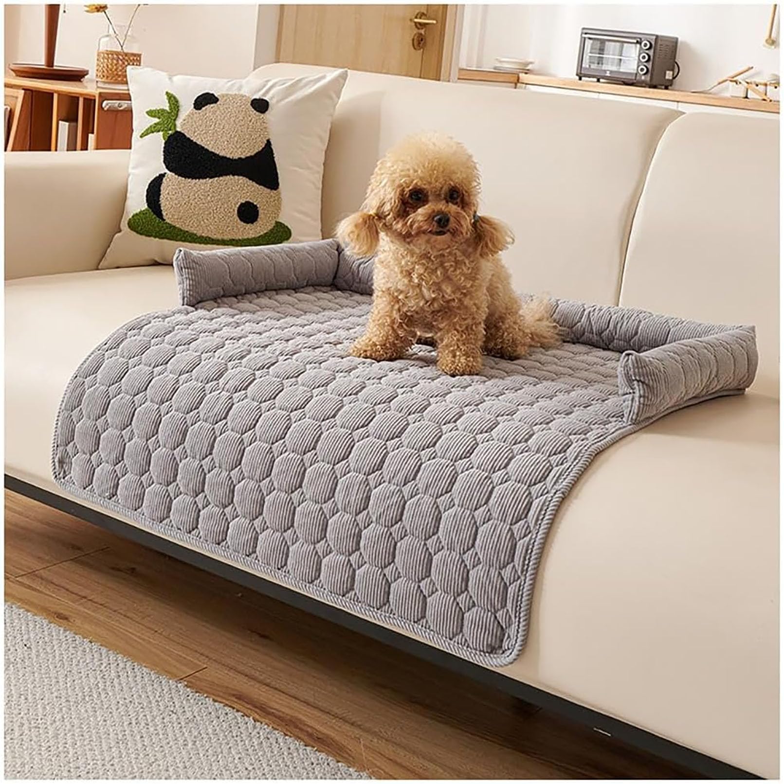 Cama lavable para perro para sofá antideslizante