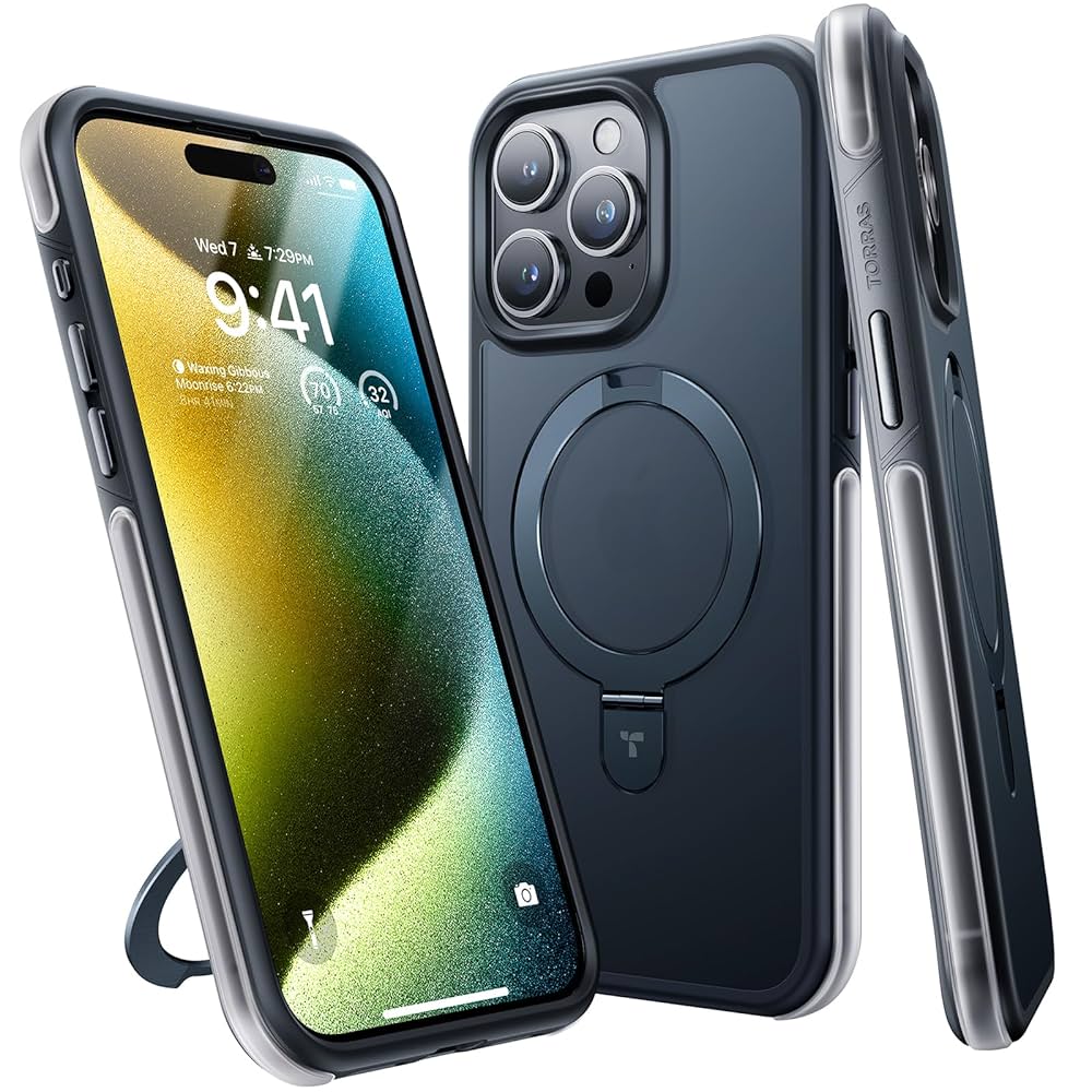 Amazon.com: TORRAS Shock-Absorbent for iPhone 15 Pro Max