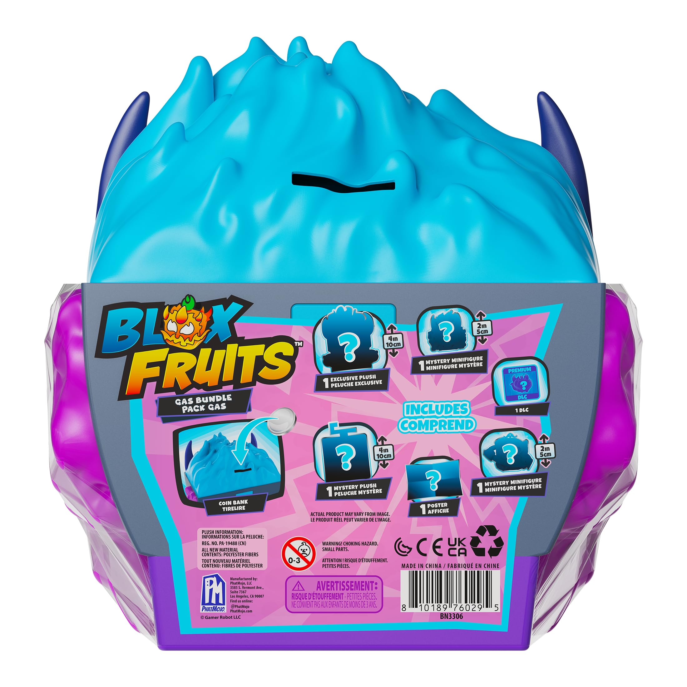 Blox Fruits Gas Bundle ボックスフルーツ ガスバンドル Amazon.com: Blox Fruits - Gas Fruit Storage Case Bundle - Series 3