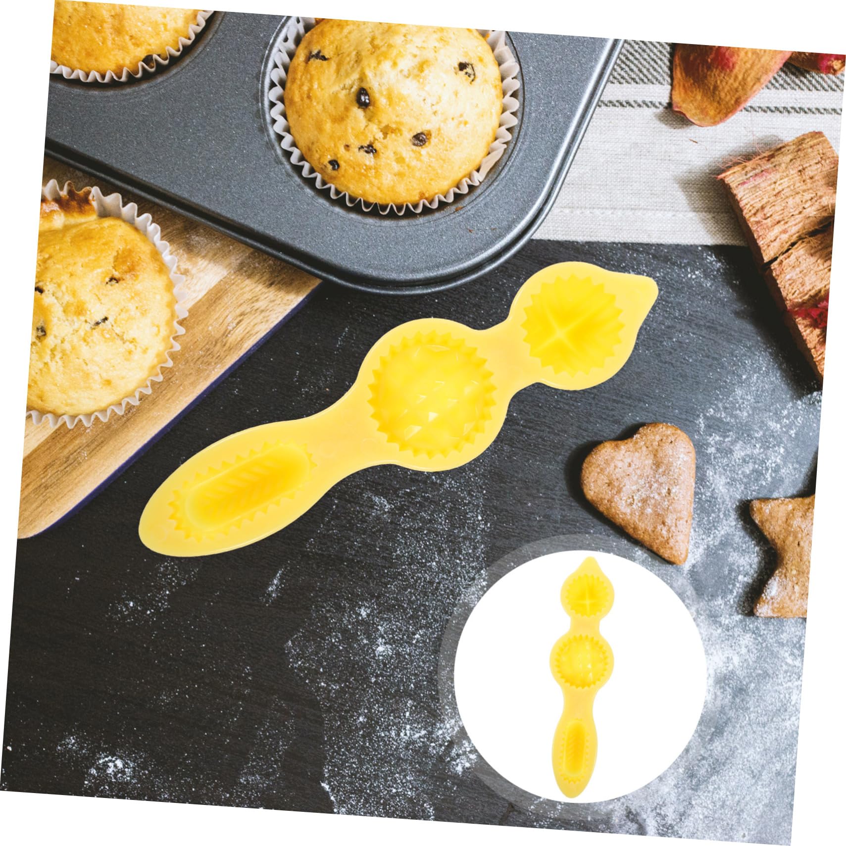 Ciieeo Reusable Cookie Mold Press Nonstick Baking Stamp for Easy Demolding Material for Homemade Biscuit Creations Baking Accessory for All Occasions