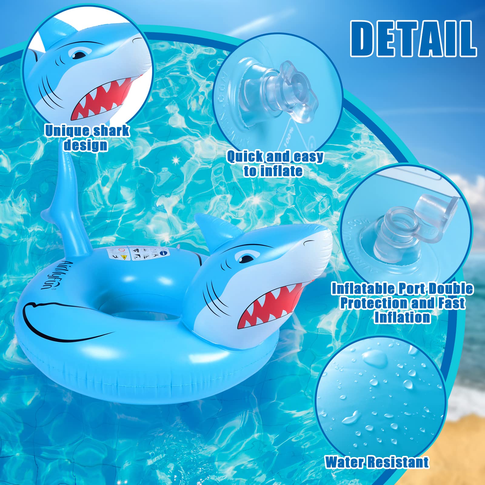Juguete De Soplar Bolas Con Tiburón – Ejercitador Respiratorio Con Luces Y Sonidos Para Niños Y Adultos, Ideal Para Exteriores