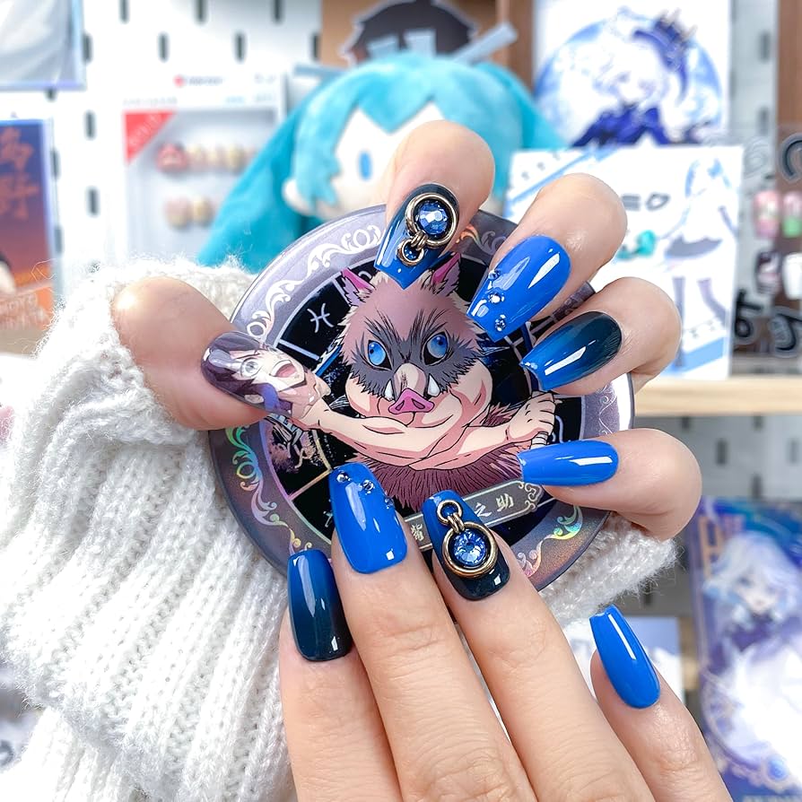 Amazon.co.jp: Lukaka アニメ 痛ネイル 鬼滅の刃シリーズ オリジナル