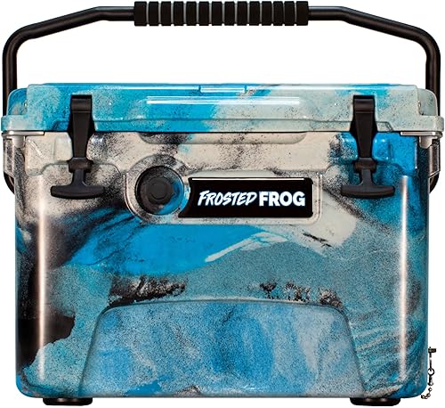 Camo - Hielera de 20 cuartos de galón de capacidad, resistente, de alto rendimiento, moldeada, de grado comercial, con aislamiento