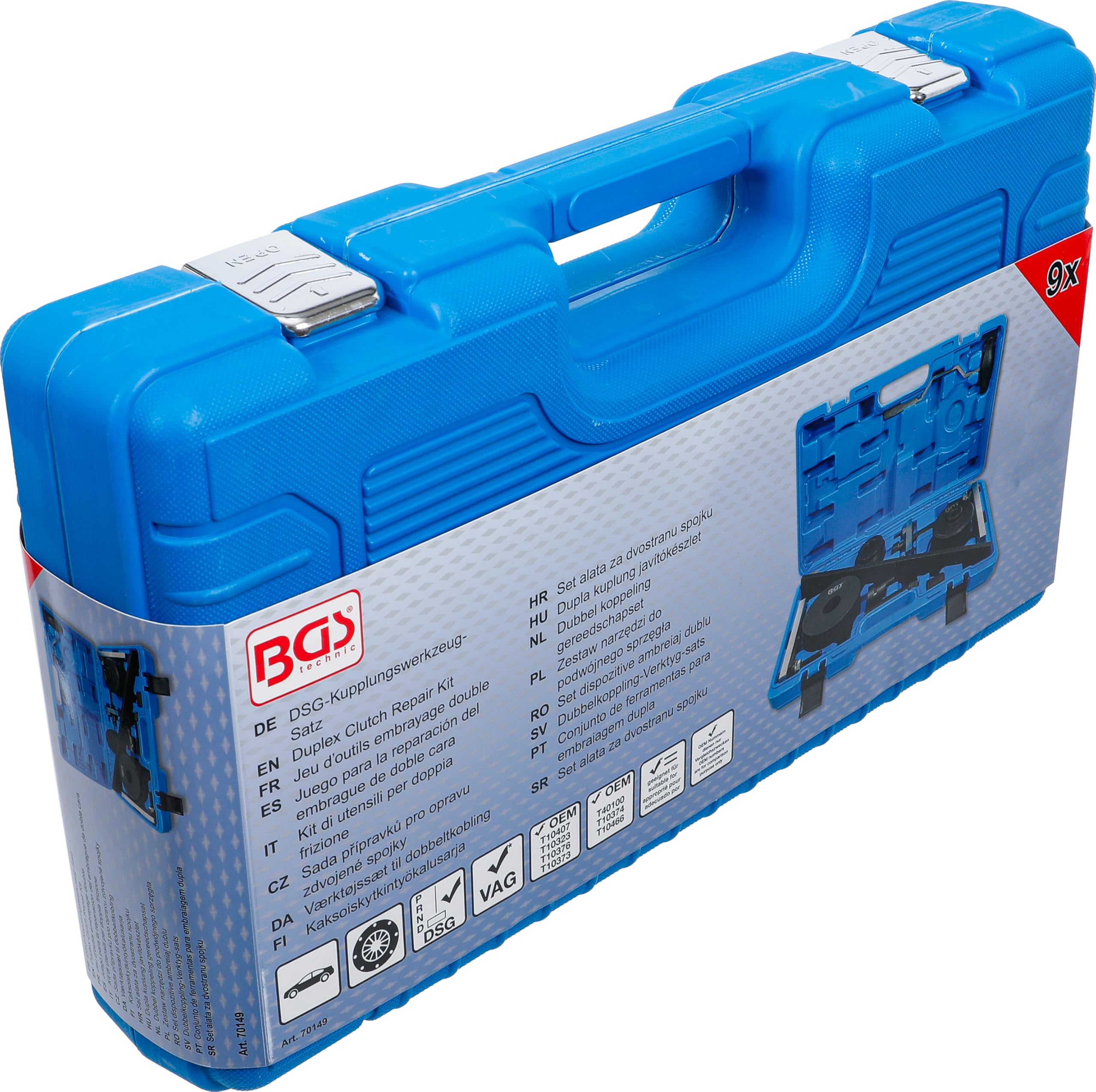 BGS 70149 Zestaw narzędzi do sprzęgła VAG DSG