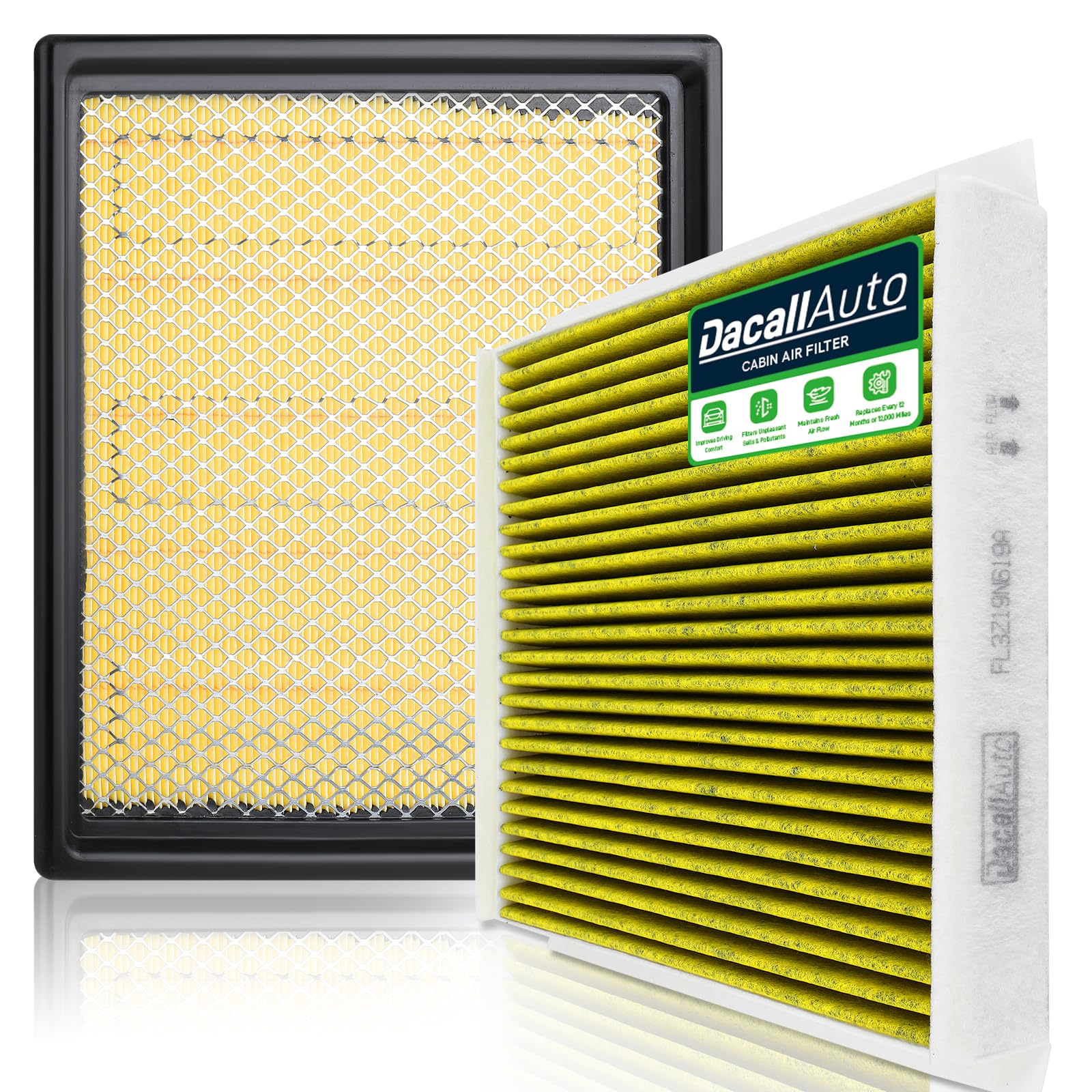 Engine & Cabin Air Filter Set (Ford F-150 2015–2024)