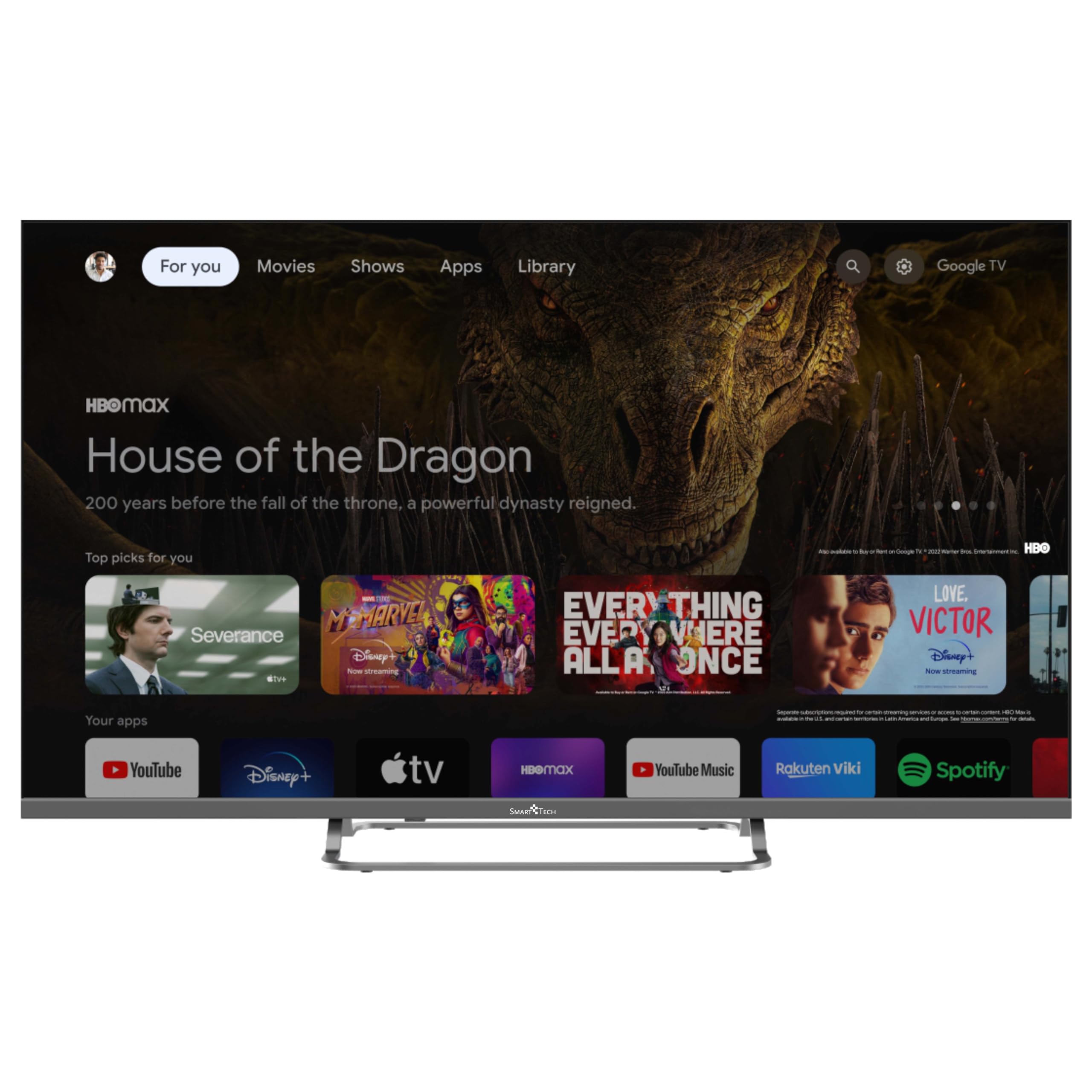 Smart Tech 40fg01v Google 40´´ Full Hd Led Tv Europe PAL
