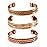 Touchstone copper bracelets | gift for men women |adjustable 100% pure solid real magnetic jewelry | handmade bracelet set combo | rope braided tibetan bangles. Set of 3 different designs