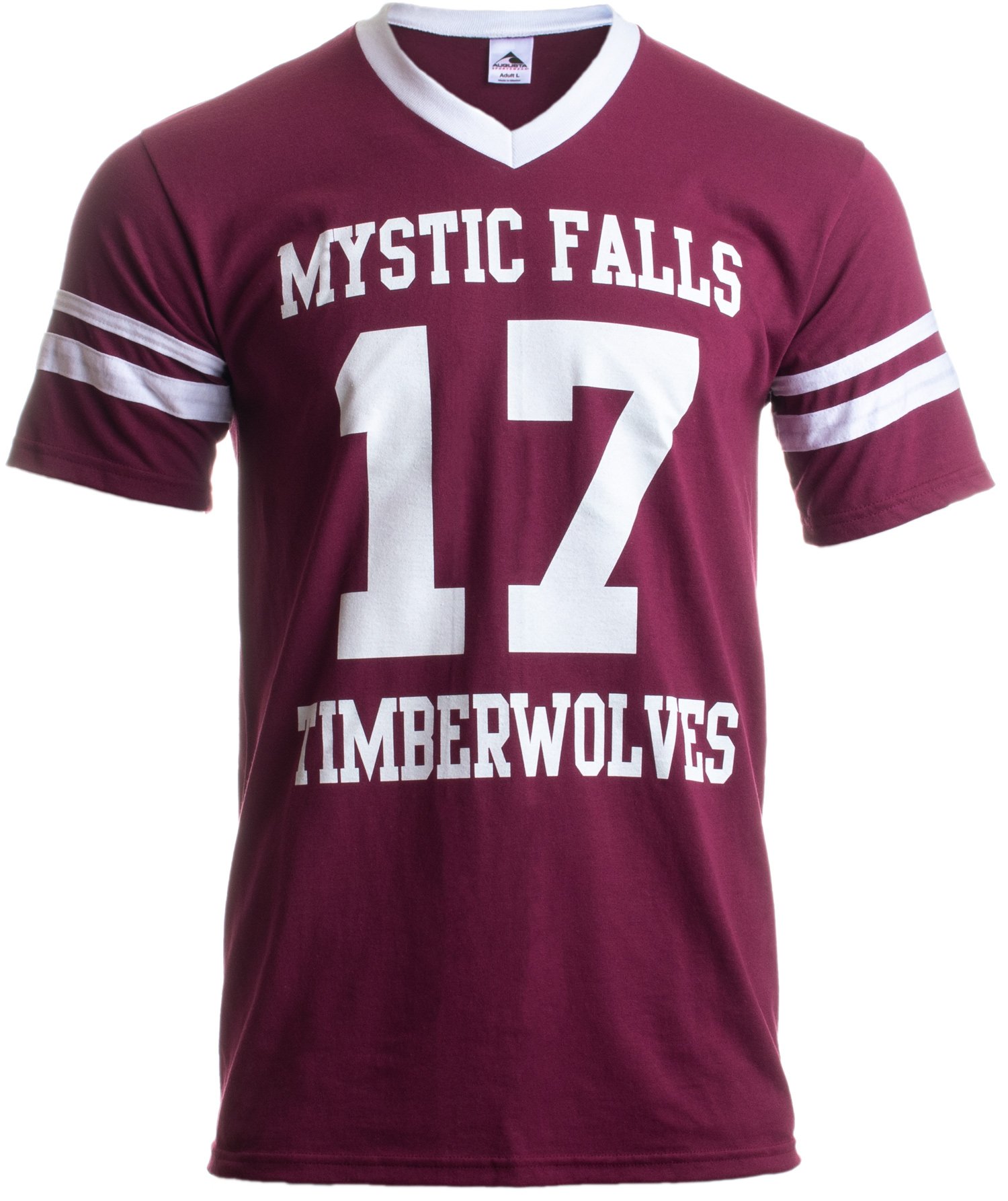 Salvatore 17 Mystic Falls Timberwolves Football Jersey Women V