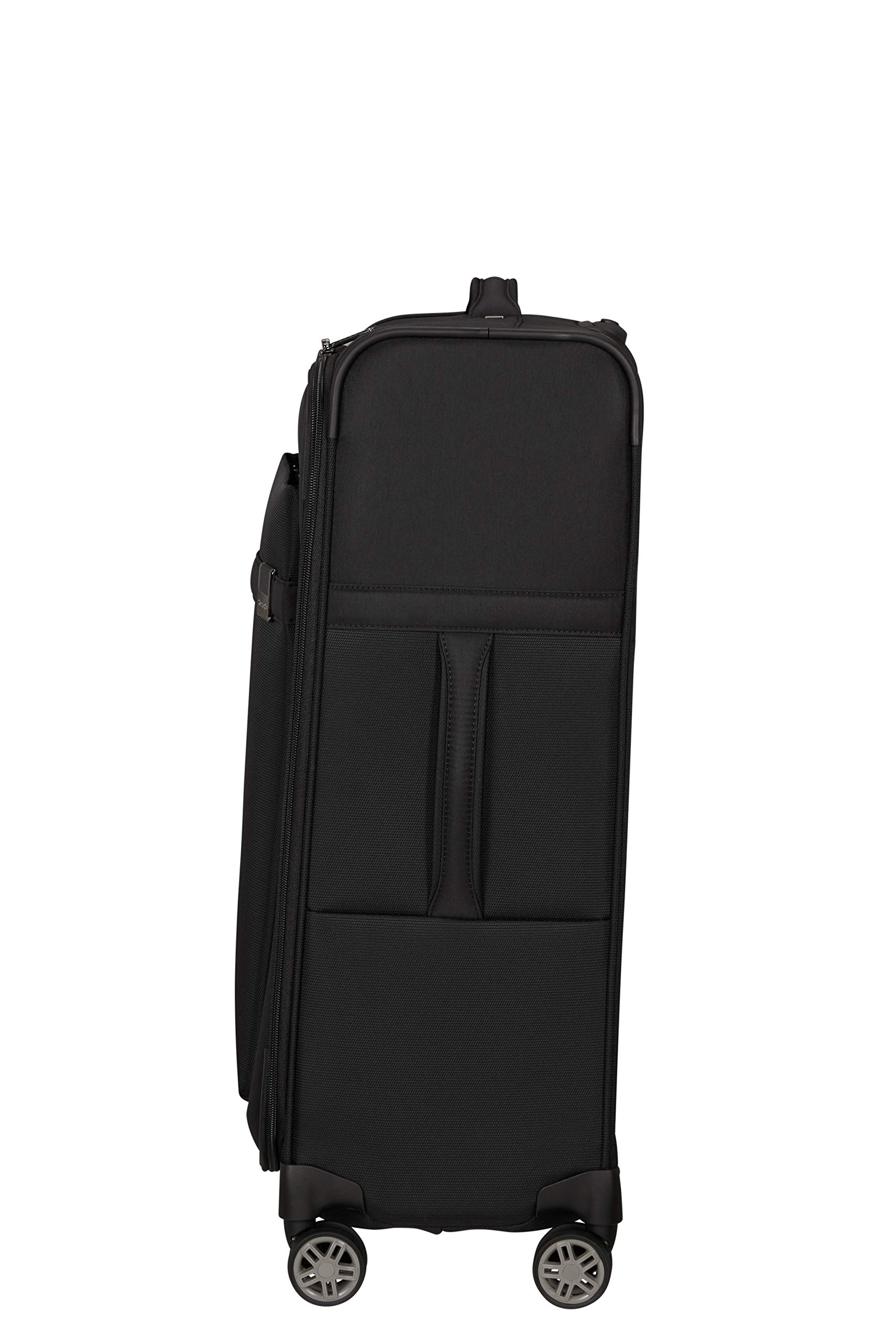 Samsonite Airea - Spinner M Expandable, walizka, 67 cm, 73,5/81,5 L, czarny (czarny)