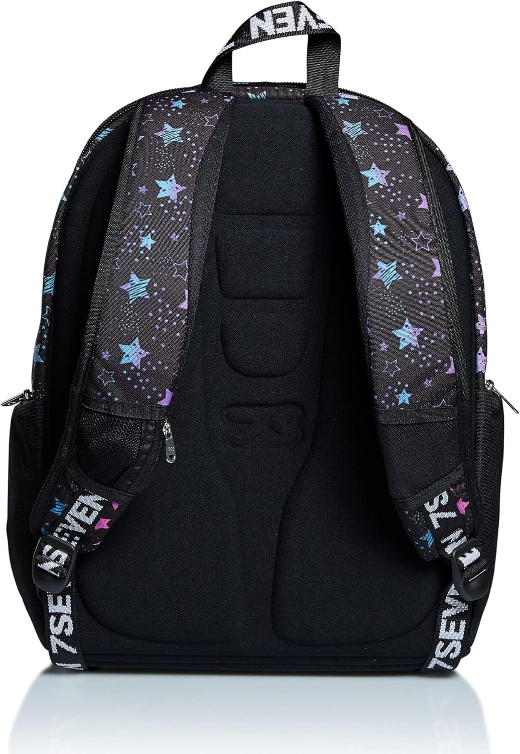 Seven Zaino Scuola Seven - Advanced - Dance Party - Tasca Porta Pc - Con Speaker Wireless, Zaino Unisex - Bambini e ragazzi, Nero (Nero), Taglia unica Seven Zaino Scuola Seven - Advanced - Dance Party - Tasca Porta Pc - Con Speaker Wireless, Zaino Unisex - Bambini e ragazzi, Nero (Nero), Taglia unica