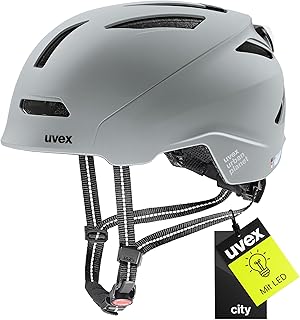 uvex urban planet Sustainable LED Bicycle Helmet for Men and Women