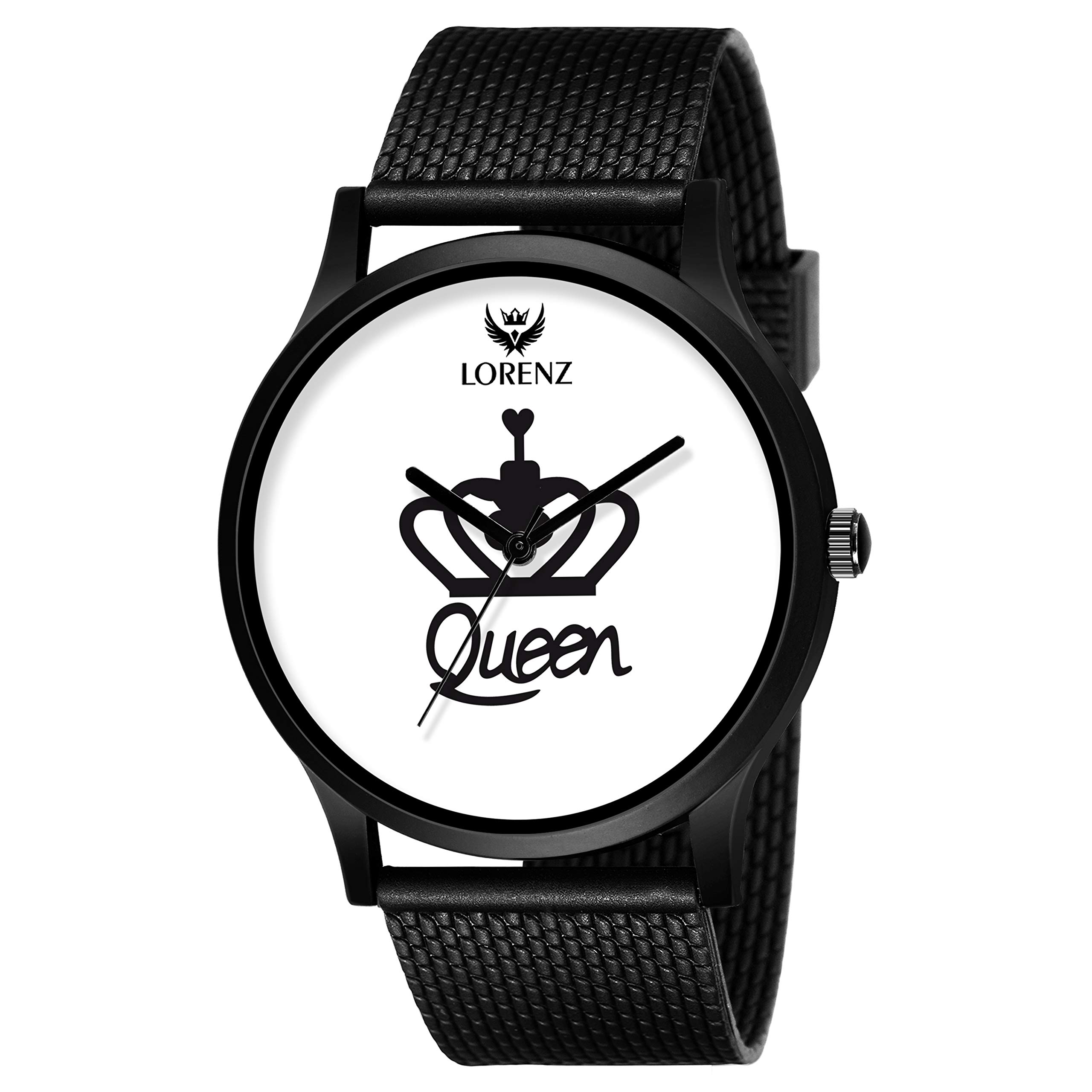 See full amazon price history chart for LORENZ"Queen Black Analog Watch for Women | Watch for Girls | Unisex Watch LORENZ"Queen Black Analog Watch for Women | Watch for Girls | Unisex Watch (B07PW8GBW7) Amazon Price History, Amazon Price Tracker