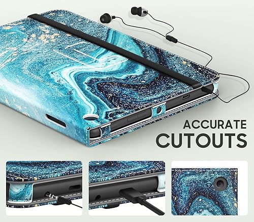 Miniatura 6 de MoKo Funda compatible con la nueva tableta Tienda Kindle Fire HD 8 y 8 Plus (12 generación10 generación, versión 20222020) de 8 pulgadas, funda