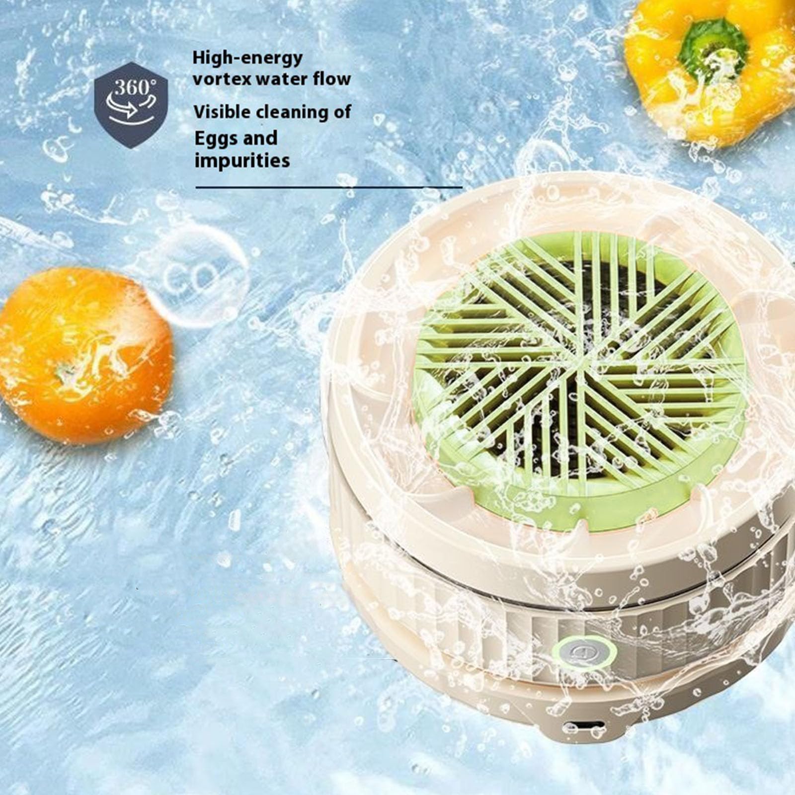 Nettoyeur de légumes automatique rechargeable pour la maison et la cuisine